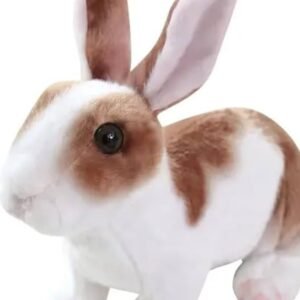 Cuddly Bunny Plush Rabbit Toy – Soft, Safe & Perfect for Kids (Brown)