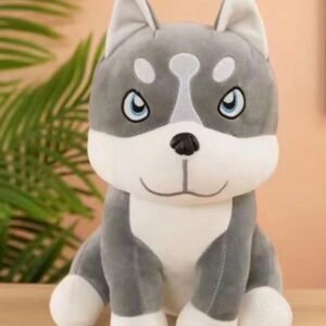 Plushie Fox Teddy Bear Soft Toy – 40 cm (Grey)