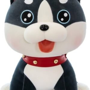 Adorable Grey Puppy Stuffed Animal – Ultra-Soft & Cuddly Dog Plush Toy