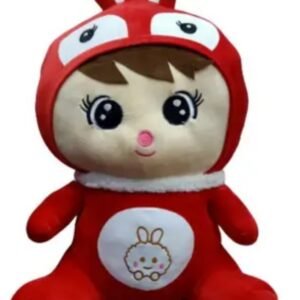 Besties Bunny Plush Rabbit Toy – Irresistibly Soft; Perfect for Gifting (Red)